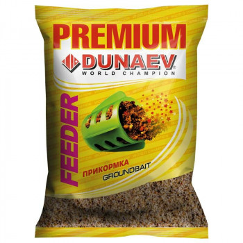 Прикормка Dunaev-Premium 1 кг Фидер 