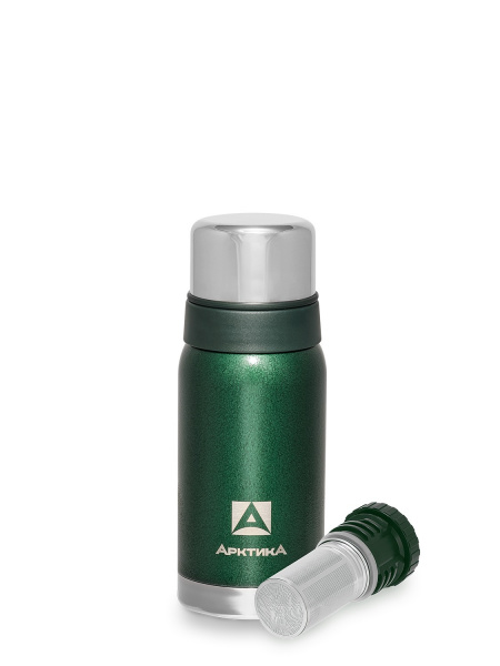 Термос Арктика 106-500C-GN 0,5 л с ситечком зеленый